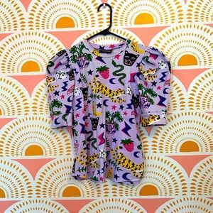 NWOT Nooworks puff top in size small